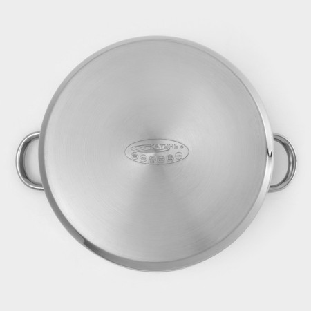 Gretta pan, 13 l, d = 28 cm, capsule, metal cover, induction-3