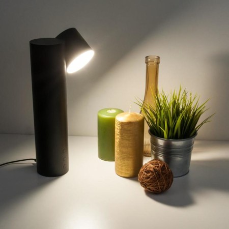 Premier table lamp, 6W LED, 250LM, 3300-6500K, black color-4
