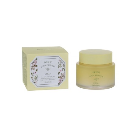 Moisturizing cream with propolis Deoproce Biome Royal