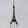 Wind Music Metal "Eiffel Tower" 4 bells 1 figure 40 cm