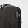 Small 24 suitcase "on lightning, code castle, with extension, brown color