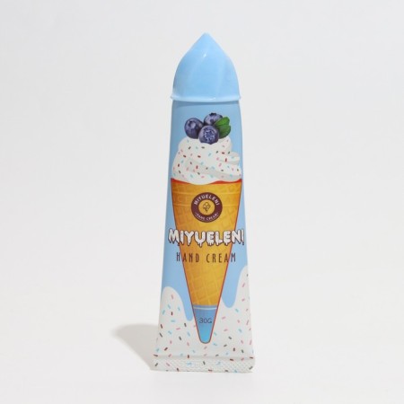 Hand cream "Blueberry with ice cream" moisturizing, 30 ml-1