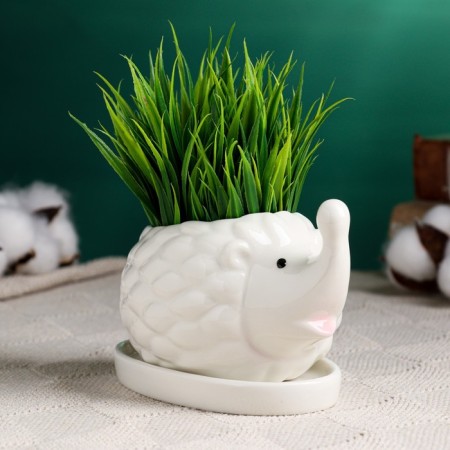 Pot "Hedgehog up the nose" 13x8.5x8cm