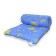 Cotton mattress, size 60x120 cm, mix color, microfiber