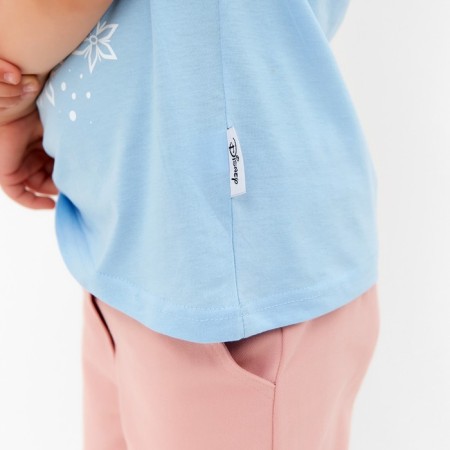 Children's T-shirt Disney "Frozen", height 110-116 (32), blue-8