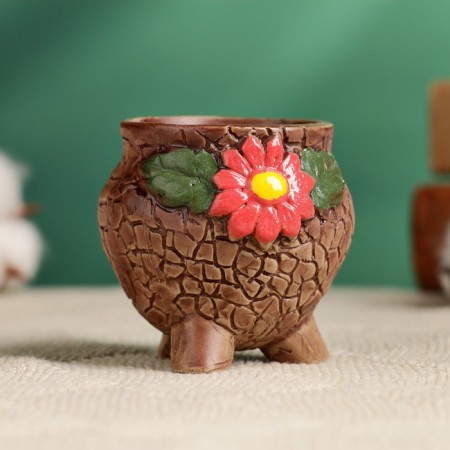 Pot on the legs, ball, 6.5*6.5*5cm-1