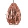 Bayerlux Lamp Tosso E27 40W pink gold 15x15x26-126 cm