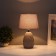 Table lamp "Leaves" 1x40W E14 gray 20x20x34cm