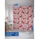 Photostore for the bathroom "Spring butterflies", Saten, size 180x200 cm