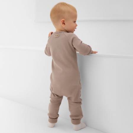 Combineson children's minku, brown color, height 62-68 cm-5