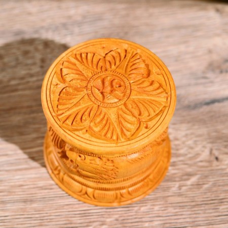 Casket "Flora" tree Kadam 7.5x7.5x7 cm-1