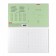 A notebook of 18 sheets in the Erichkrause “Classic” cage, covered cardboard, OFSET block, green