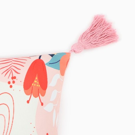 Decorative pillowcase with brushes Ethel Summer 45x45 cm, polyester-1