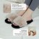 Women's slippers with an open nose size 37-38, coffee color