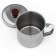Western stainless steel mug, 320 ml, D = 9 cm, chrome color