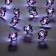 Garland “thread” 2 m dews with nozzles “Penguin”, IP20, silver thread, 20 LED, white glow, 2 modes, AAX2