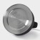 A kettle with a stainless steel whistle Snow, 3 l, induction, red color
