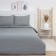 Lovelife bedding set Gray Line 143*215cm-2 pcs, 230*240cm, 50*70cm-2 pcs, Straip-Satin, 100%p/e
