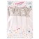 Topper "Baby", in the set 4 pcs., White color