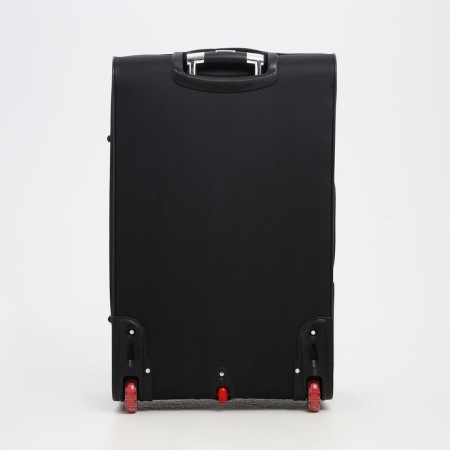 Big suitcase 28 ", a lightning department, code castle, 3 wheels, 2 outer pockets, black color-6