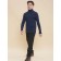 Turtleneck for a boy Pelican, height 140 cm, dark blue color