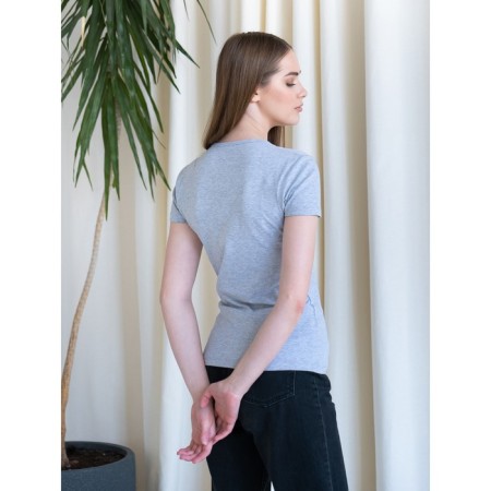 Female T -shirt, size 44, black color-4