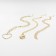 Assorted Pendant Cupid, Color Gold, 45cm