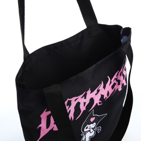 Bag Schoper "Darkness" 35x0.5x40 cm, department without lightning, without lining, black-5
