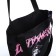 Bag Schoper "Darkness" 35x0.5x40 cm, department without lightning, without lining, black
