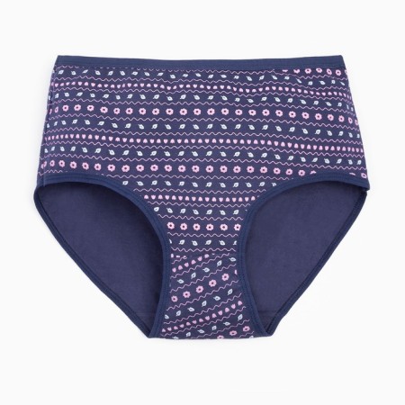 Panties female color dark blue, size 52-54