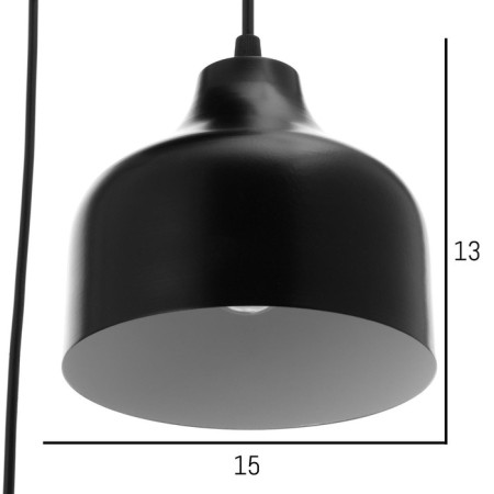 Bayerlux suspension Bayerlux 6111/3 3x40W E27, black-2