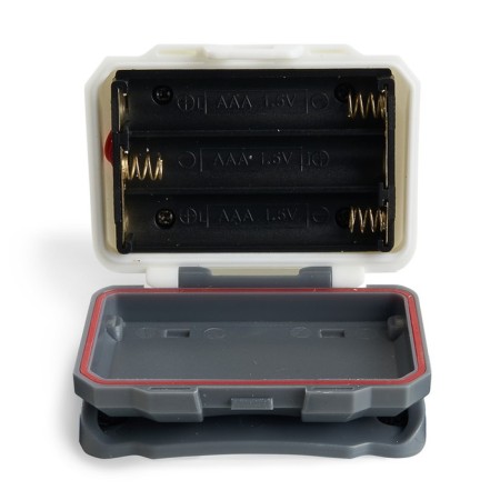 Feron Th2302 Blood Lanter on 3xaaa batteries, 1led+2red IP44, plastic-2