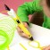 3D handle Luazon, display, work with plastic ABS and PLA, plastic in the kit, yellow