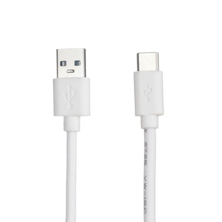 Luazon, Type -C - USB, 1 A, 2 m, white cable-1