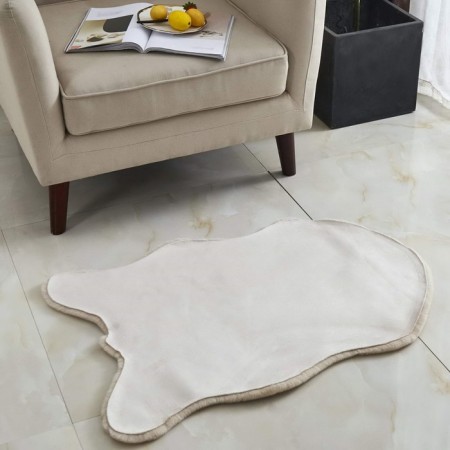 Plush mat Sofi de Marko, size 80x120 cm, beige color-1