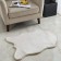 Plush mat Sofi de Marko, size 80x120 cm, beige color