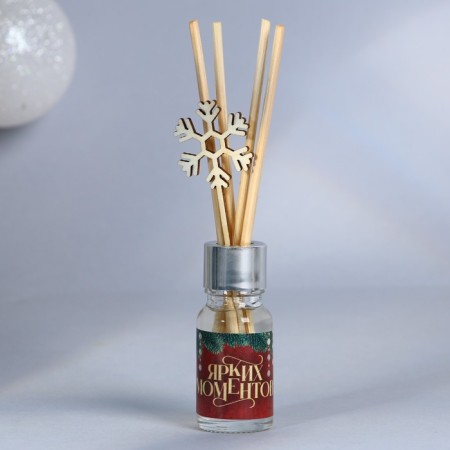 New Year! Diffusor Aromatic sticks "New Year's collection: bright moments", pine, 10 ml-2