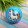 Unicorn ball, soft, 7.6 cm, species mix