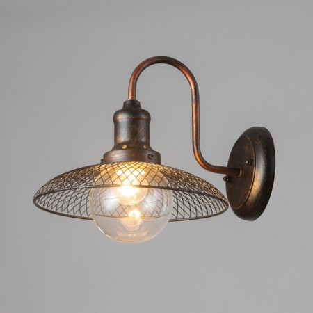 Sconces "bar" 1x60W Tsol: E27 Color: Black 25x18x16cm-1