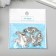 Decor Metal for creativity "Sea Horse" silver 3.3x1.7 cm