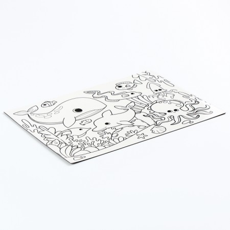 Magnet Coloring Magnes-Magic "Sea Residents", 14.8 × 21 cm-2