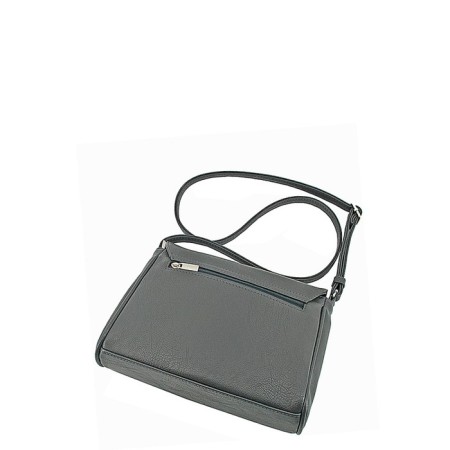 Messenger bag, valve department, gray color 21x26x7cm-1