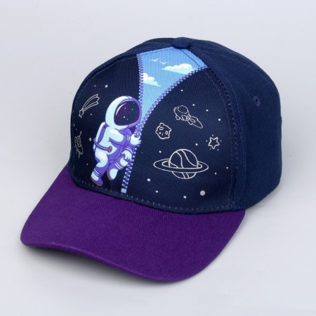 Children's cap "Space", rr. 52-54 cm-4