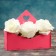 Kashpo wooden 21 × 6 × 18 cm envelope "Good heart", pink give beautifully