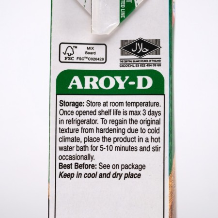 Coconut milk Aroy-D, plant fats 17-19%, 500 ml-2