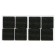 Furniture lining of felt 38x38 mm, adhesive surface, 8 pcs