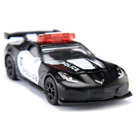 Police machine Siku Chevrolet Corvette ZR1-1
