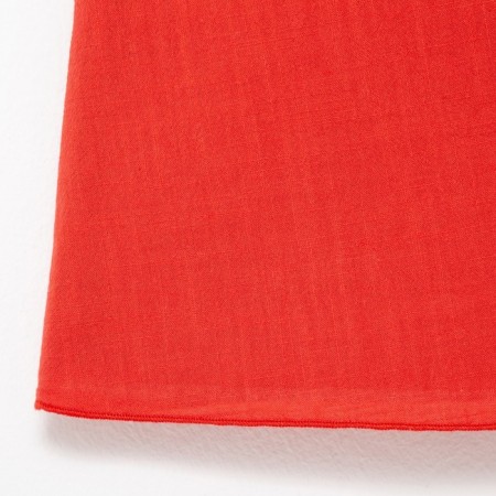 Платье для девочки MINAKU: Cotton Collection цвет терракот, рост 134-9