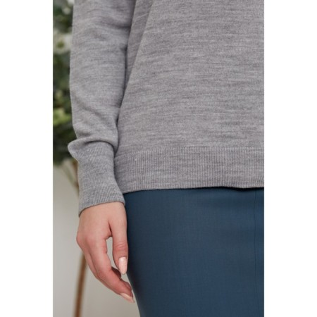 Female jumper, size m, gray color 62006-3