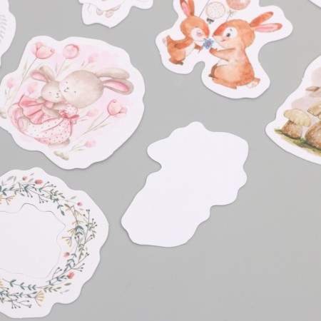 Stickers for creativity "Tender Zaitshat" set of 46 pcs 6.4x4.4 cm-2